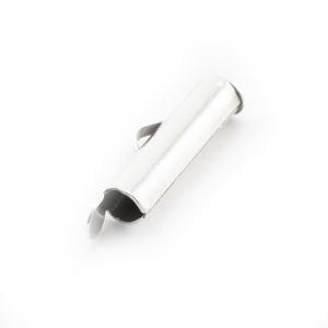 Slide Tube 16x4mm - 2 stuks -  Silver - 78050953