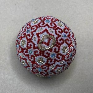 Schema kerstbal 3D - 12 rijen