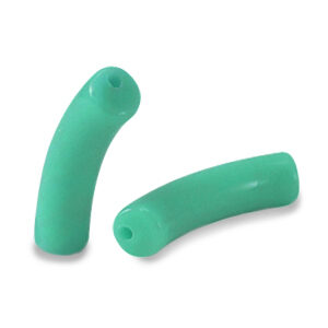 Acryl tube - 32x8mm - turquoise