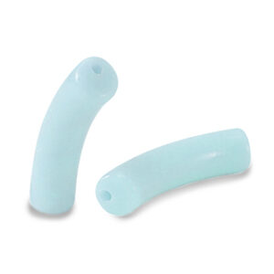 Acryl tube - 32x8mm - light blue