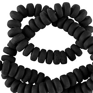 polymeer rondel - black