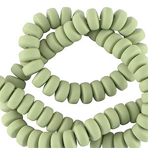 polymeer rondel - Green Ash