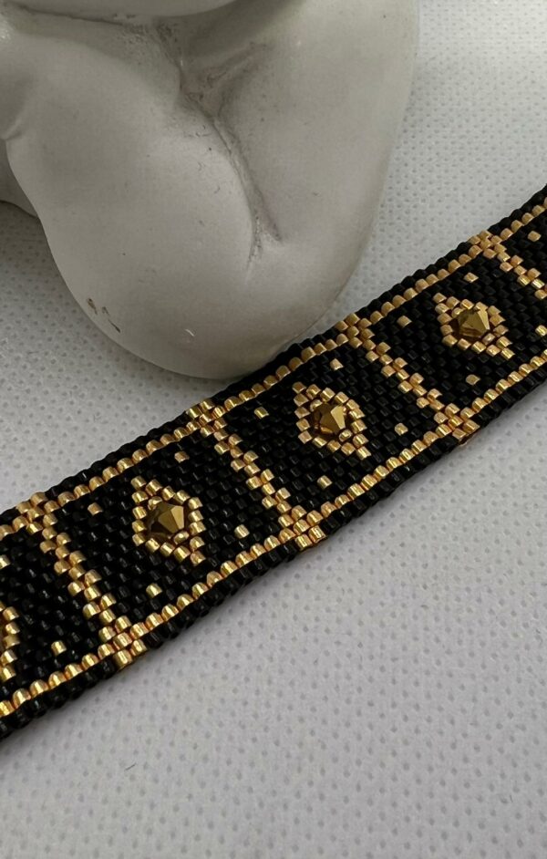 Pakketje armband Xeni - Zwart/goud