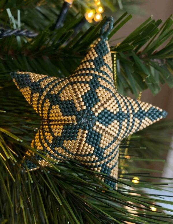 Schema kerstster Kimsy  *   Beige-groen