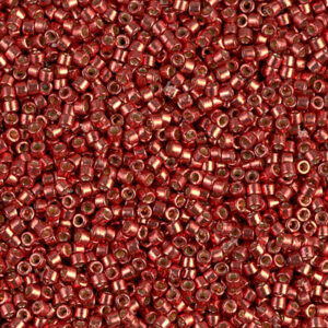 Delica Bead 11/0 - duracoat galvanise berry - 1838