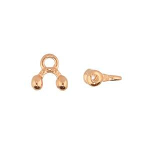 Eindstuk rocailles 8/0 - CYM-M80-012329-RG - rose gold