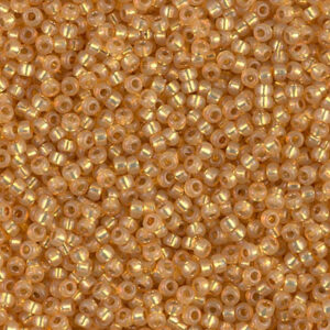 Rocailles 11/0 - Duracoat Silver Lined Dyed Golden Flax - 4231
