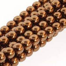 Round Pressed Beads 3mm - Antique Gold - PRL03-10146 - ong.150 stuks