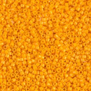 Delica Bead 11/0 - DURAC. DYED OPAQ.  LGHT SQUASH-2103