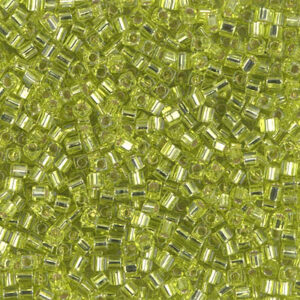Cube beads 1.8mm - S/L Chartreuse - 14