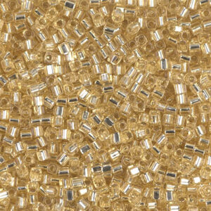Cube beads 1.8mm - S/L Gold - 3