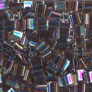 Tila Bead 5 x 5mm - Transparent Root Beer AB - 296