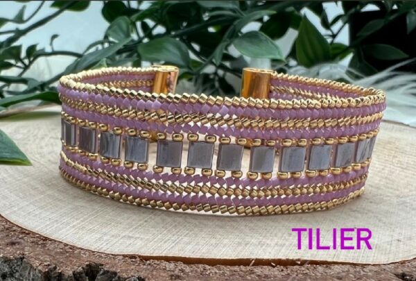 pakketje armband TILIER - lila