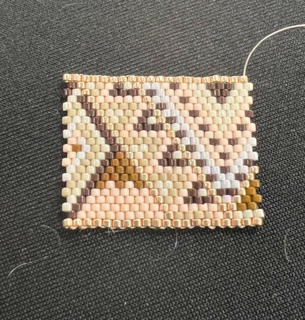 pakketje armband peyot - indian summer beige