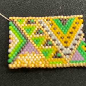 pakketje armband peyot - indian summer groen