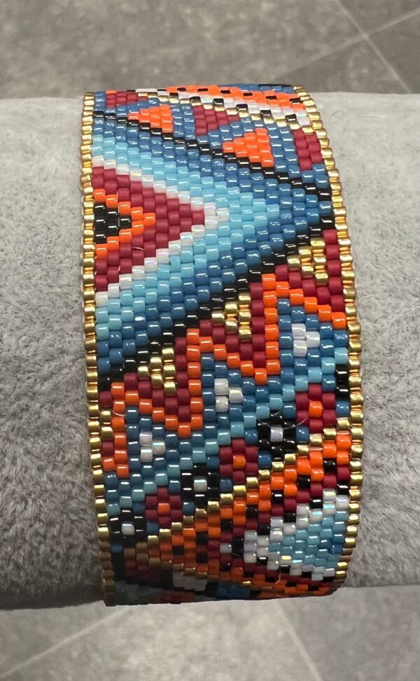 pakketje armband peyot - indian summer oranje