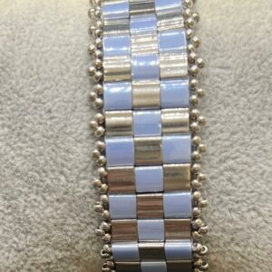 pakketje armband TILA ROOSTER - blauw/zilver