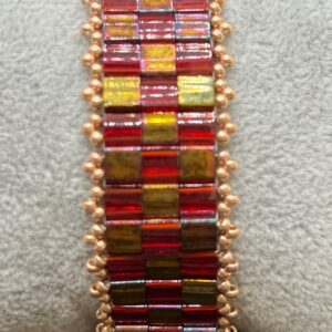 pakketje armband TILA ROOSTER - rood