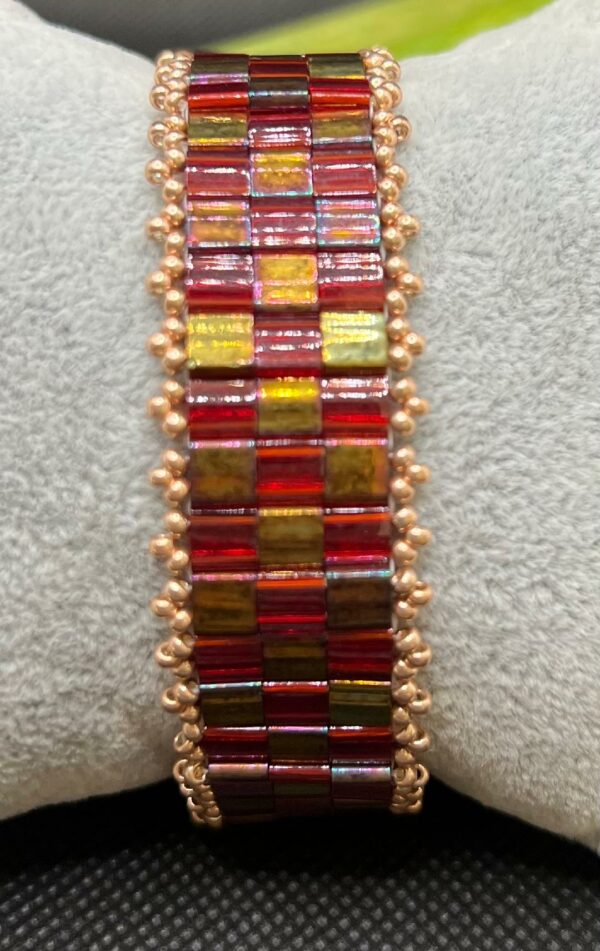 pakketje armband TILA ROOSTER - rood