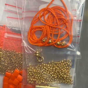 pakketje armband TILIER - oranje