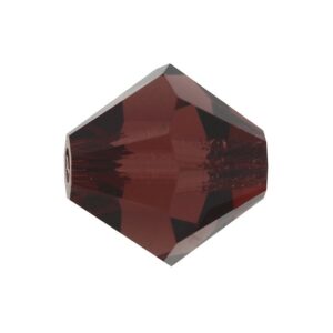 MC Bead Rondell 3 mm - light burgundy