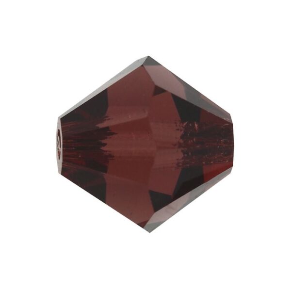 MC Bead Rondell 3 mm - light burgundy