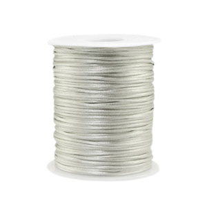 Satijnkoord 1,5mm - olive grey