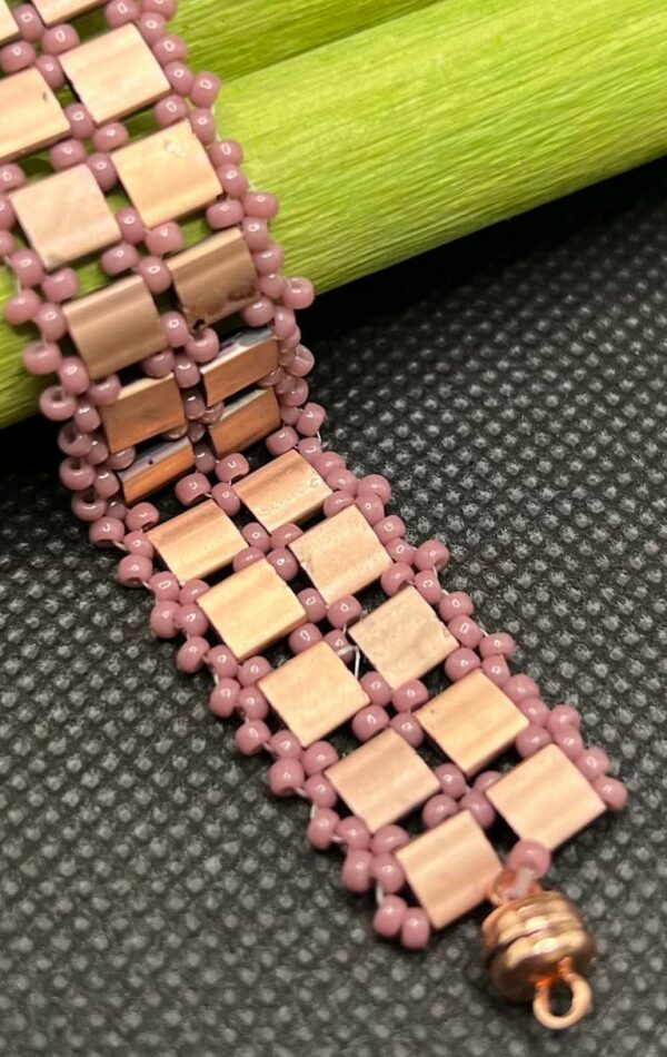 pakketje armband SKY - oud roos