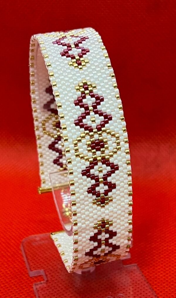 pakketje armband NIGHT FEVER - red/gold