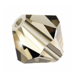 MC Bead Rondell 6 mm - crystal honey