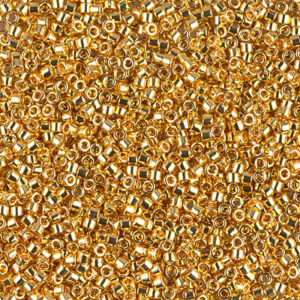 Delica Bead 11/0  -  24KT gold plated - 31L