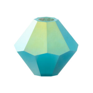 MC Bead Rondell 4 mm - turquoise 2AB