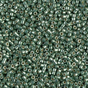 Delica Bead 11/0 - DURAC. GALV. SEA GREEN - 1845