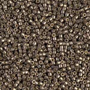 Delica Bead 11/0 -  Duracoat galvanise pewter - 1852