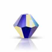 MC Bead Rondell 4 mm - Cobalt Blue 2AB