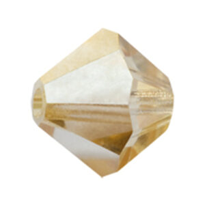 MC Bead Rondell 3 mm - Crystal blond flare