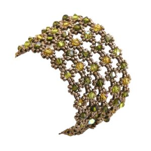 pakketje armband SORA - brons-groen