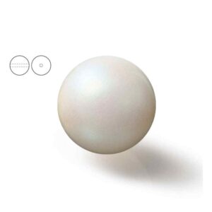 Preciosa Ronde parel - 10mm - cream