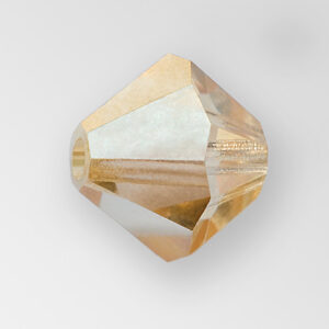 MC Bead Rondell 4mm - Crystal Blond Flare