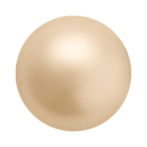 Preciosa Ronde parel - 6mm - Gold