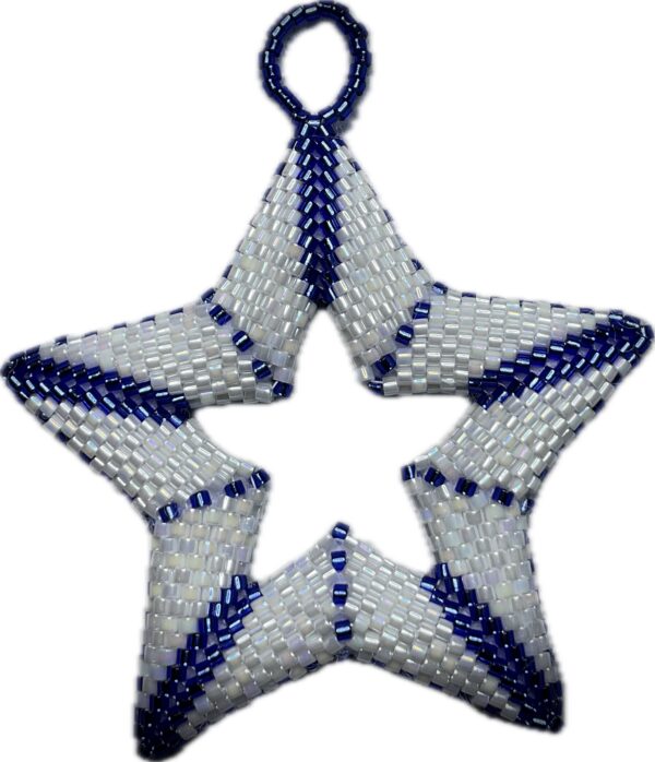 Schema Open ster blauw