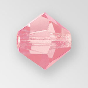 MC Bead Rondell 4mm - Rose MAT