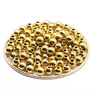 Tussenstukje Round Bead  - 2.5mm - edelstaal - gold - B872817