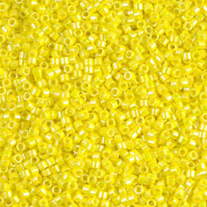 Delica Bead 11/0 - Opaque Yellow AB - 160