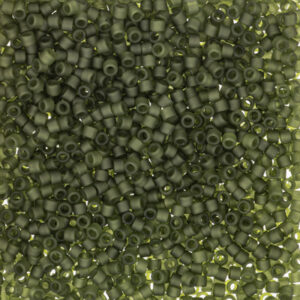 Delica Bead 11/0 - Matte Olive - 2404