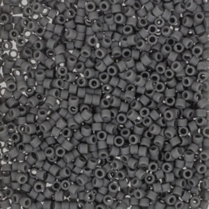 Delica Bead 11/0 - Matte Grey - 2409