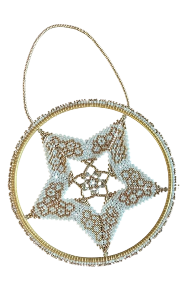 Schema raamdecoratie 'champagne 2'