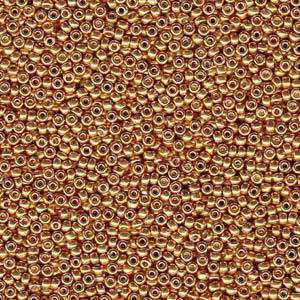 Rocailles 15/0 - Duracoat Galvanized Yellow Gold - 4203