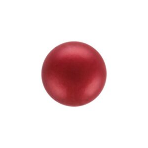 Preciosa Ronde parel - 6mm - Red