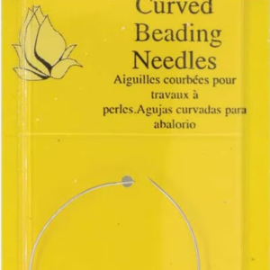 Curved (gebogen) beading needle
